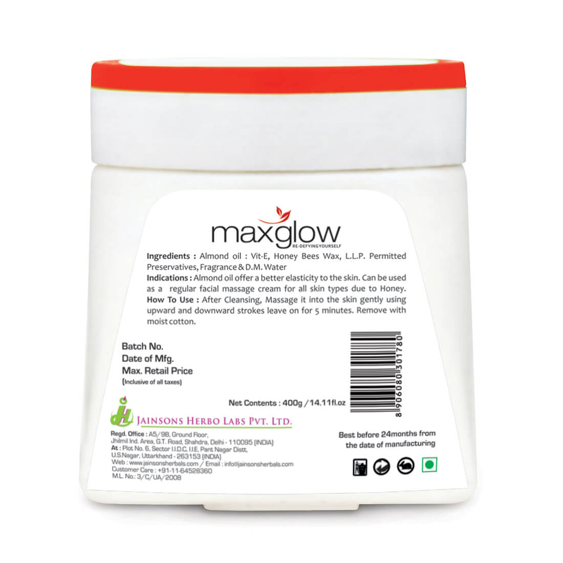 honey almond massage cream